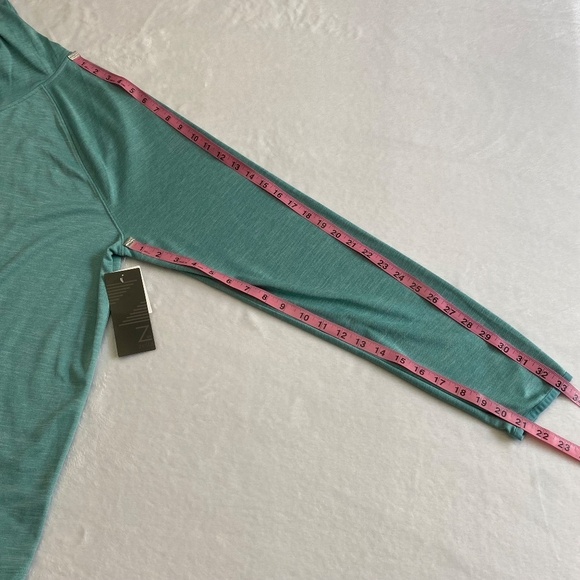 Z by Zella Men's Perform Lite Half-Zip Hoodie, Teal Meadow, XXL NWT - Picture 11 of 14